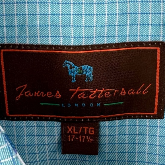James Tattersall long sleeve Button‎ Down shirt - Picture 5 of 7